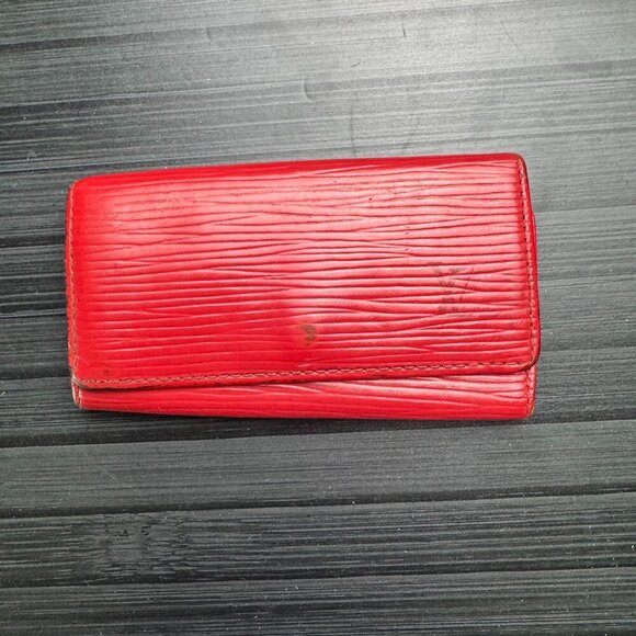 Louis Vuitton Red Epi Key Holder - Picture 1 of 4
